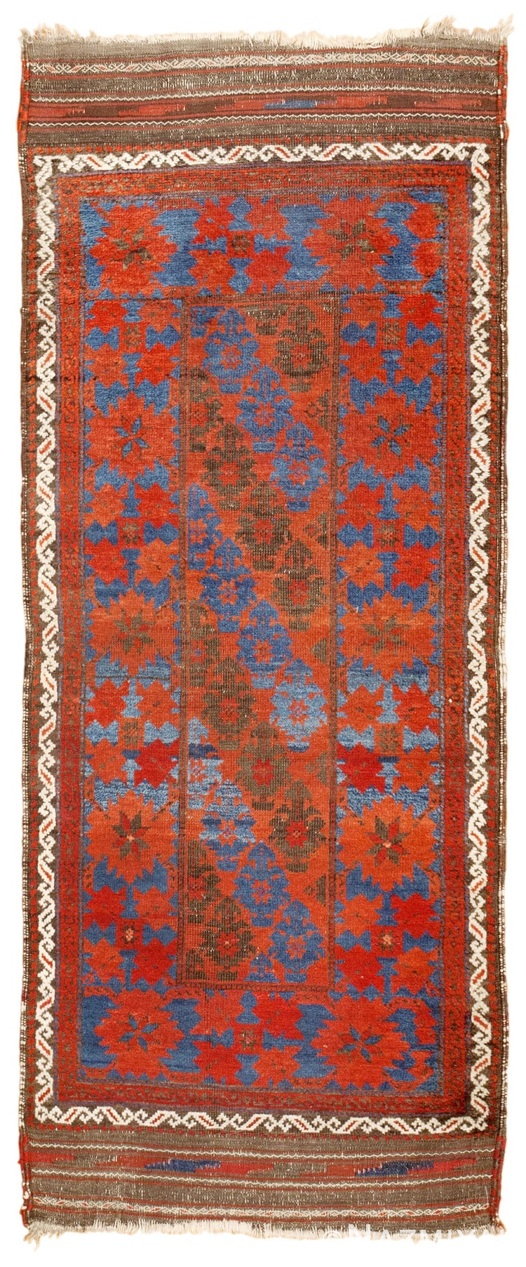 Antique Baluch Persian Rug 45123 Detail/Large View