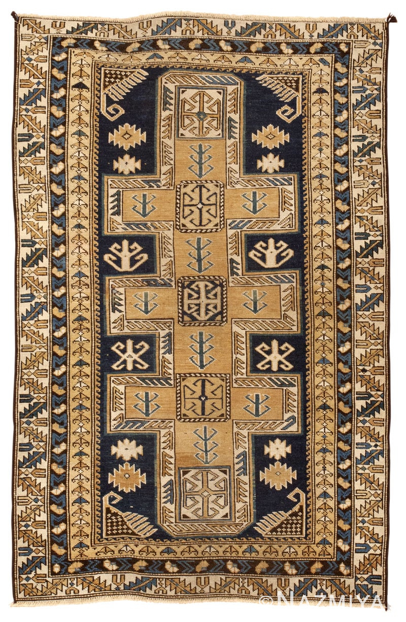 Antique Shirvan Caucasian Rug 45156 Nazmiyal Antique Rugs