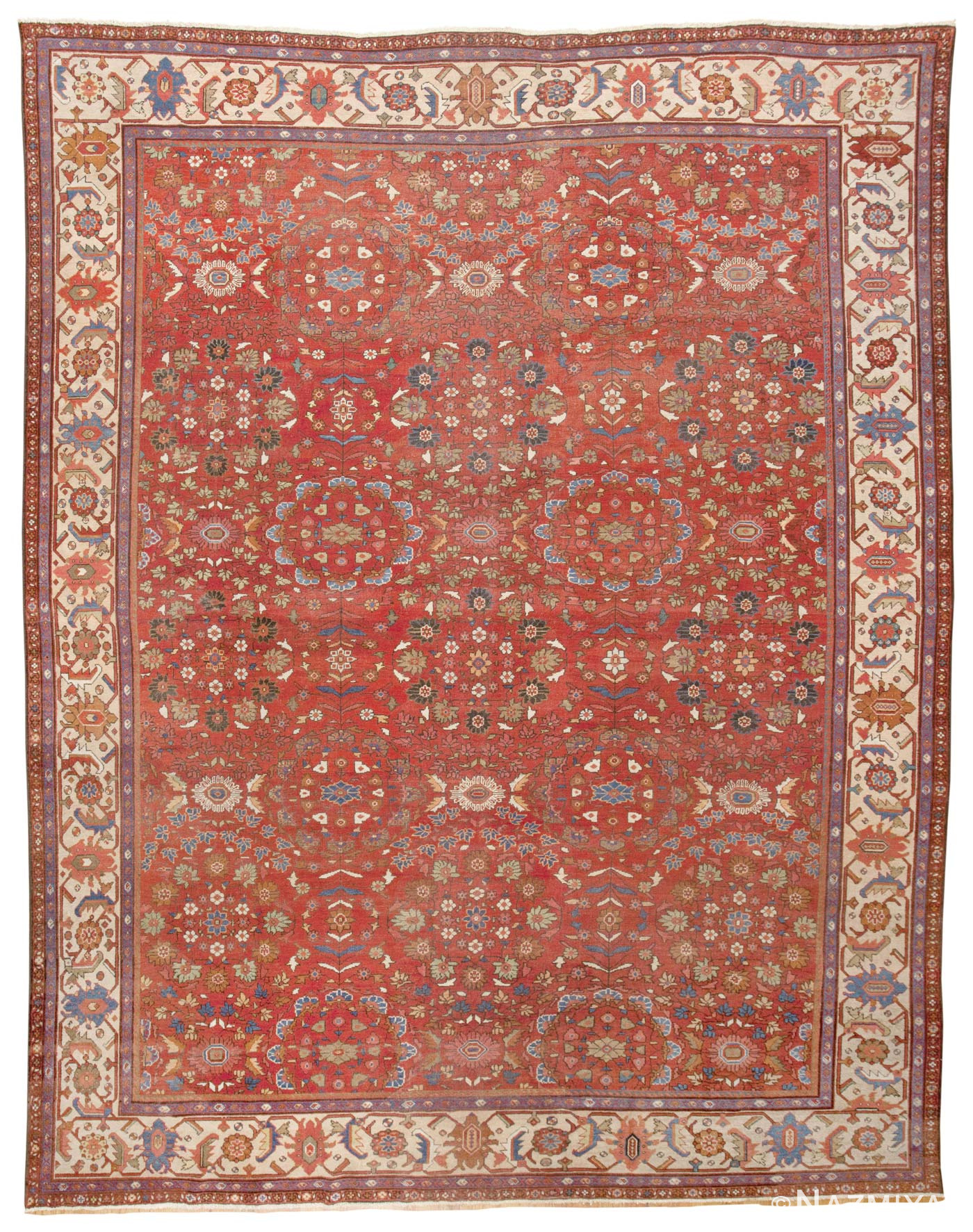 Antique Farahan Persian Rug 45221 Detail/Large View