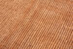 Weave detail beautiful earthtone square size Antique Mongolian rug 44892 by Nazmiyal