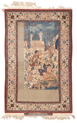 Isfahan Seyrafian Persian Rug 45253 Nazmiyal Antique Rugs