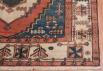 antique tribal persian bakshaish runner rug 44937 corner Nazmiyal