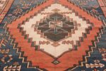 antique tribal persian bakshaish runner rug 44937 medallion Nazmiyal