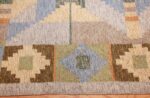 swedish kilim 45272 border Nazmiyal