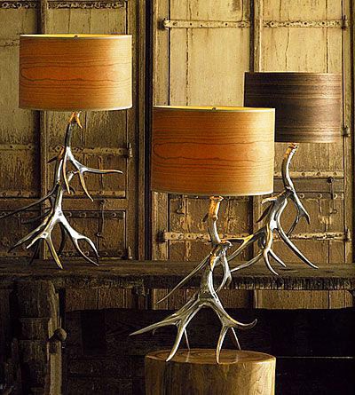 Vintage Antler Lamps Home Decor Vintage Antler Lamps Home Decor by Nazmiyal