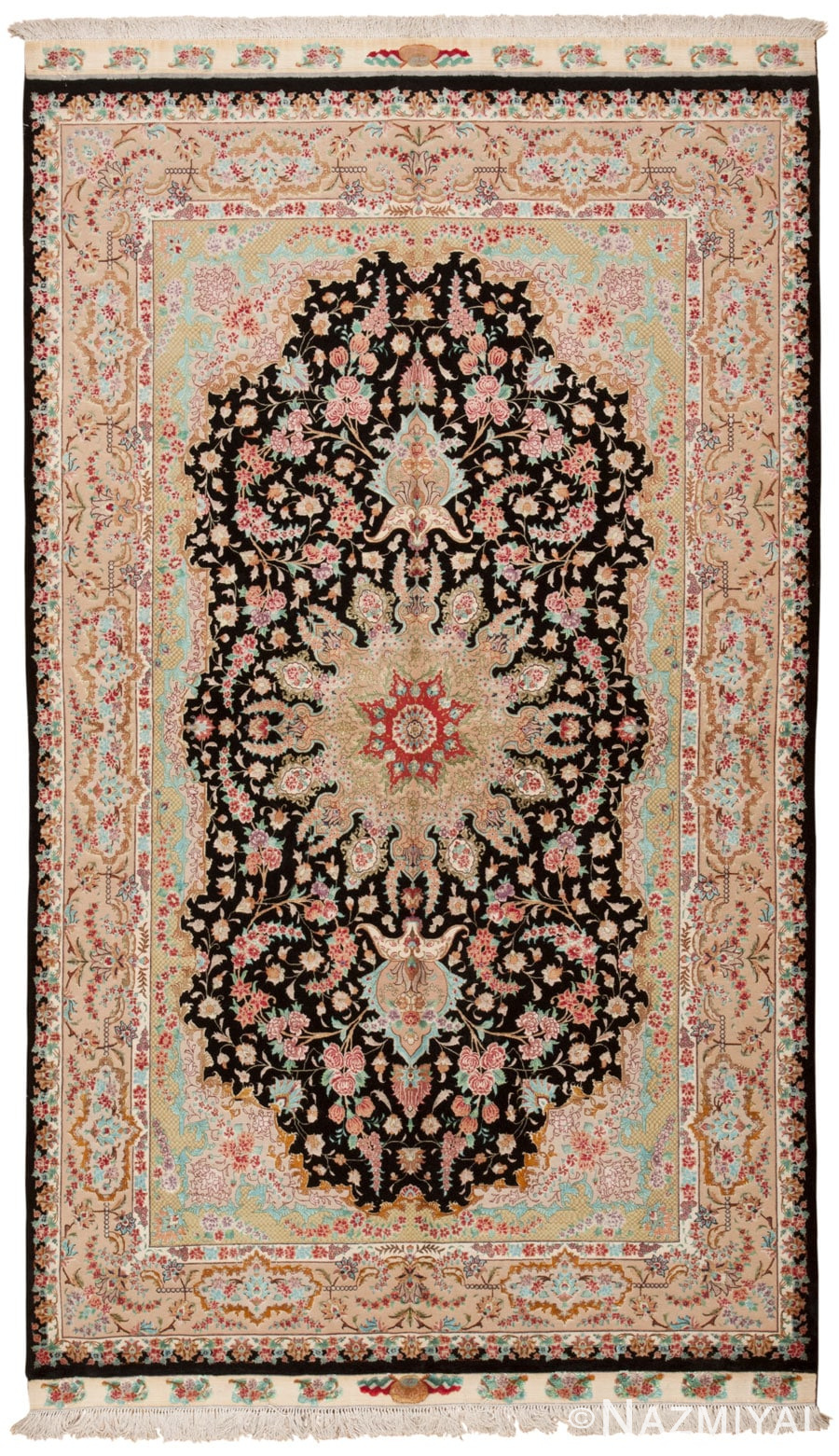 Tabriz Persian Rug 45240 Detail/Large View