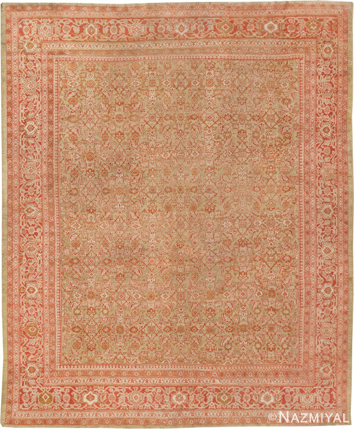 Antique Ziegler Sultanabad Persian Rug 45225 Nazmiyal Antique Rugs