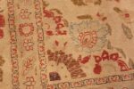 Weave detail Antique Tabriz Persian rug 45088 by Nazmiyal