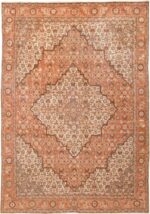 Antique Persian Room Size Tabriz Rug #45268 by Nazmiyal Antique Rugs