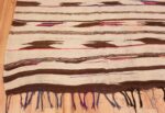 Corner Flat woven Vintage Moroccan Kilim rug 45377 by Nazmiyal