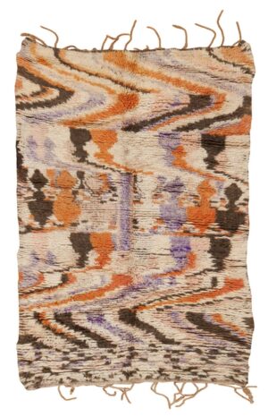 Vintage Moroccan Rug 45370 Detail/Large View