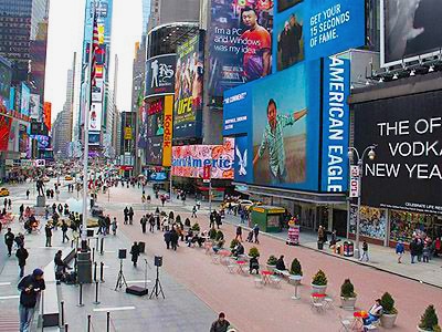 Times Square Redesign Times Square Redesign - Nazmiyal
