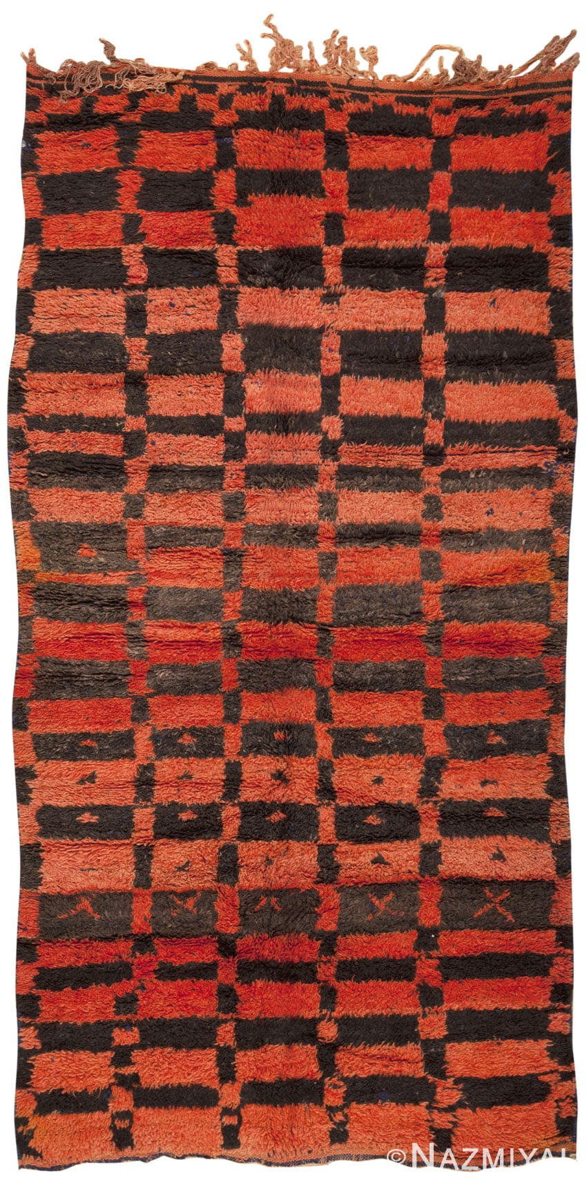 Vintage Moroccan Carpet 45359 Detail/Large View