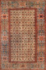 Antique Sultanabad Carpet 44146 by Nazmiyal Antique Rugs