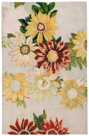 Art Deco Spanish Rug Detail/Large View