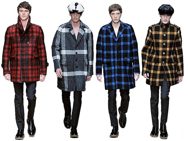 Men's Plaid Winter Coats Fashion Men's Plaid Winter Coats Fashion - Nazmiyal