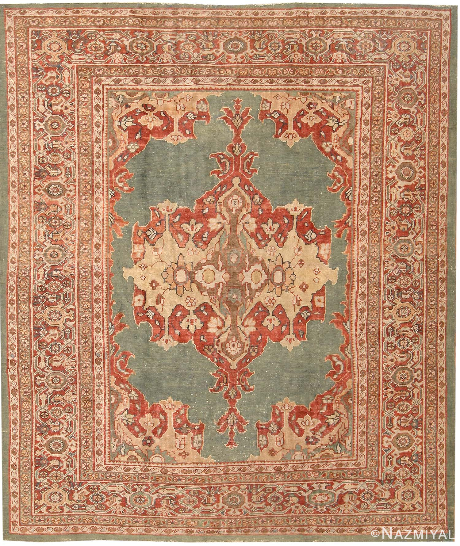 Antique Sultanabad Persian Rugs #41320 by Nazmiyal Antique Rugs