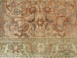 Antique 17th Century Silk Persian Polonaise Rug Border 40787 by Nazmiyal Antique Rugs