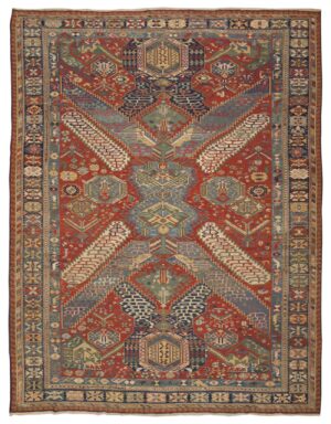 Antique Sumak Caucasian Rug 44914 Detail/Large View