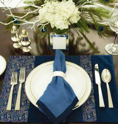 Festive Hanukkah Place Setting Festive Hanukkah Place Setting Nazmiyal