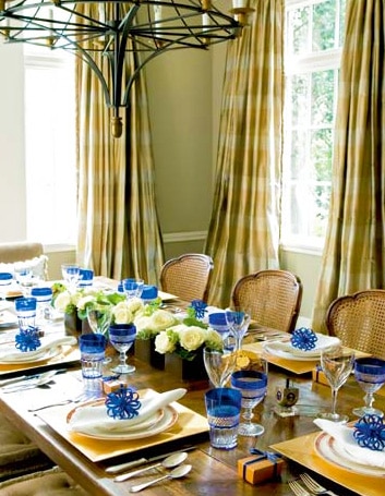 Festive Holiday Table Setting For Hanukkah Festive Holiday Table Setting For Hanukkah Nazmiyal