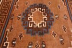 Field Antique Brown Mongolian rug 44894 by Nazmiyal