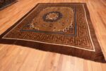 Full Antique Brown Mongolian rug 44894 by Nazmiyal