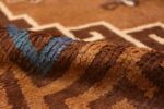Pile Antique Brown Mongolian rug 44894 by Nazmiyal