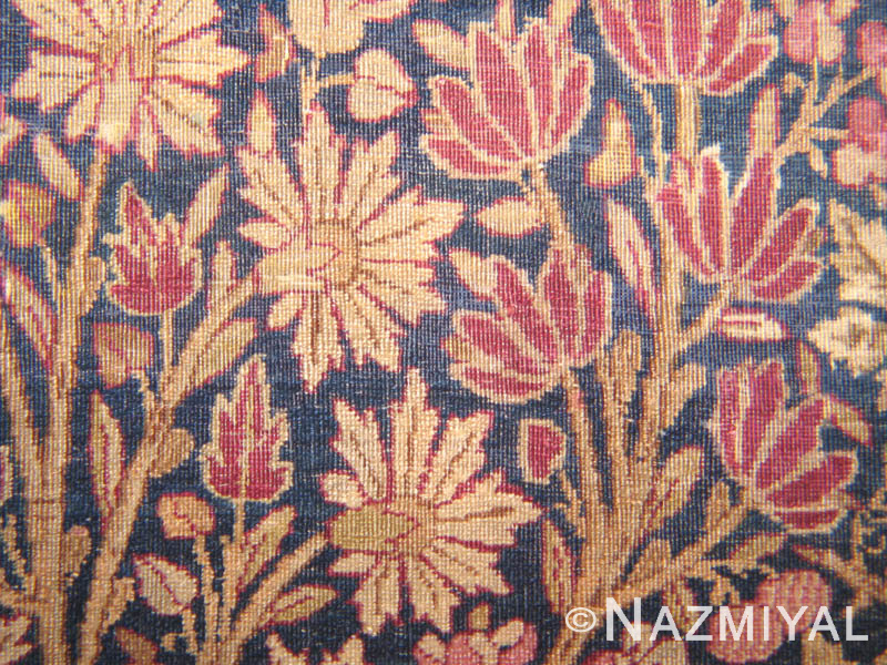 Antique Kerman Persian Rug 1266 Detail/Large View