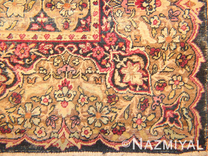 Small Antique Persian Kerman Prayer Rug 2252 Nazmiyal Antique Rugs
