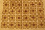 Background vintage Scandinavian Rya rug 45535 by Nazmiyal