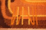 Border vintage Swedish Rya rug 45531 by Nazmiyal
