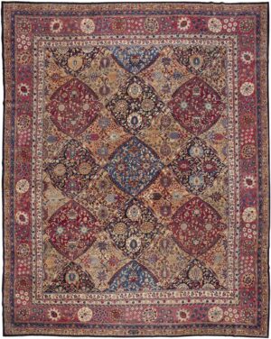 Antique Kerman Rug 45625 Nazmiyal Antique Rugs
