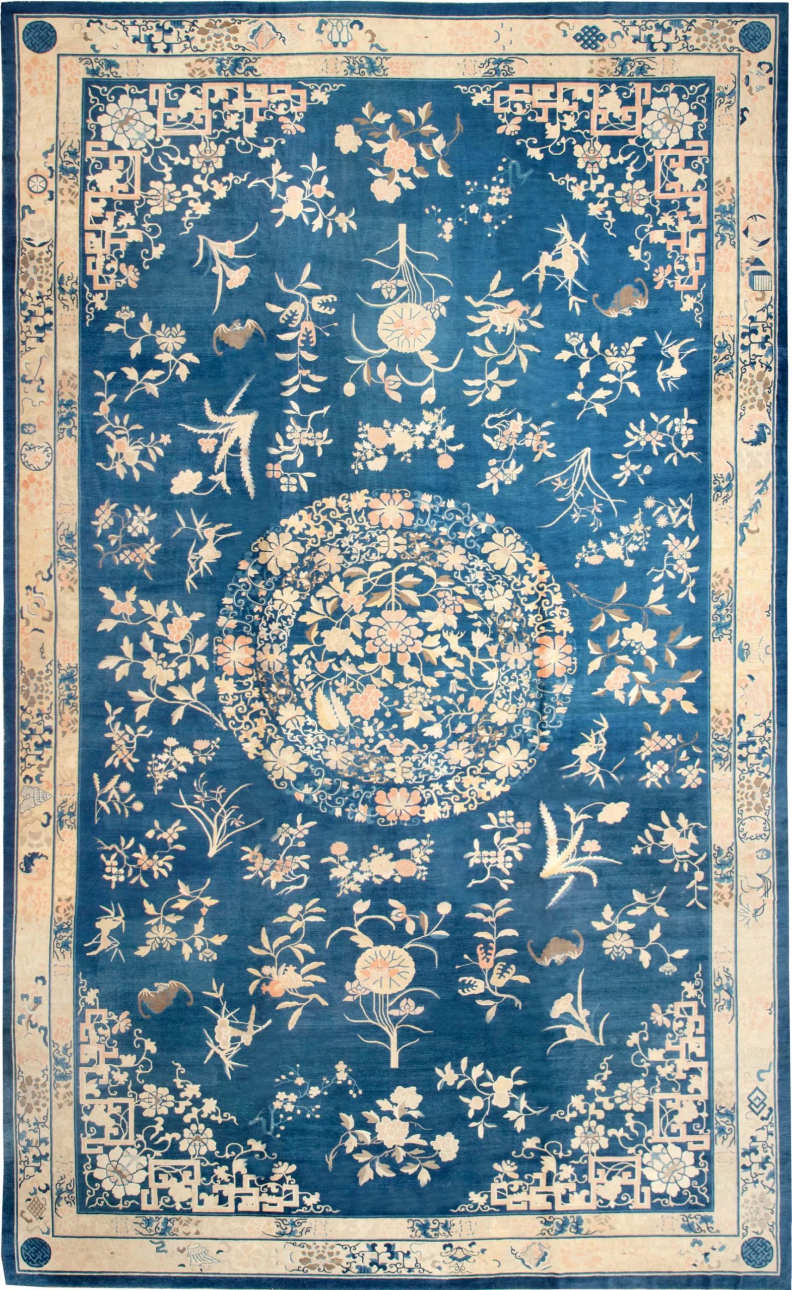 Blue Chinese Rugs Antique Chinese Rug 45644 Nazmiyal Antique Rugs