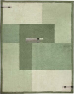 Vintage Art Deco Rug 45673 Detail/Large View