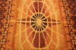 vintage scandinavian rya rug 45530 center Nazmiyal