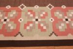 vintage swedish kilim rug 45655 border Nazmiyal