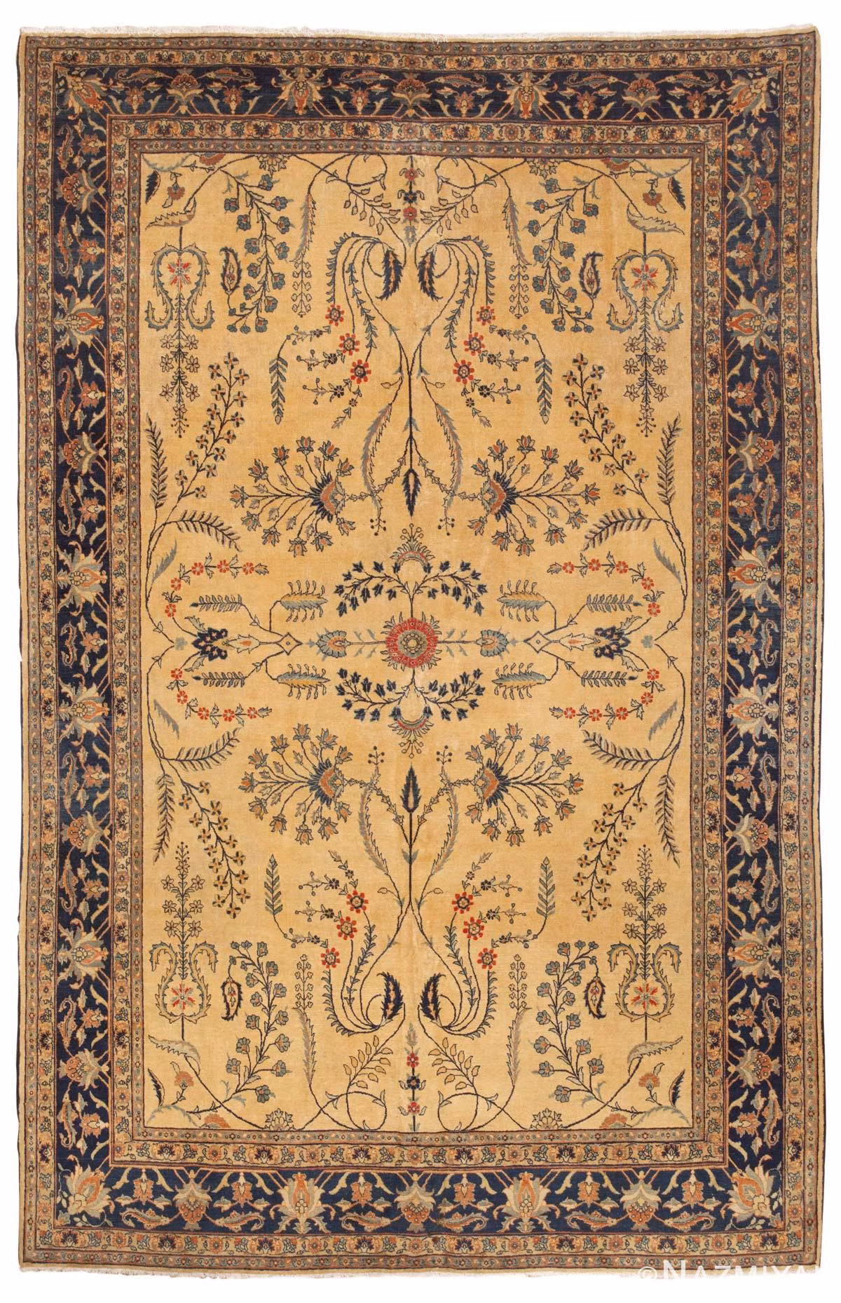 Antique Mashad Rug 43952 Detail/Large View