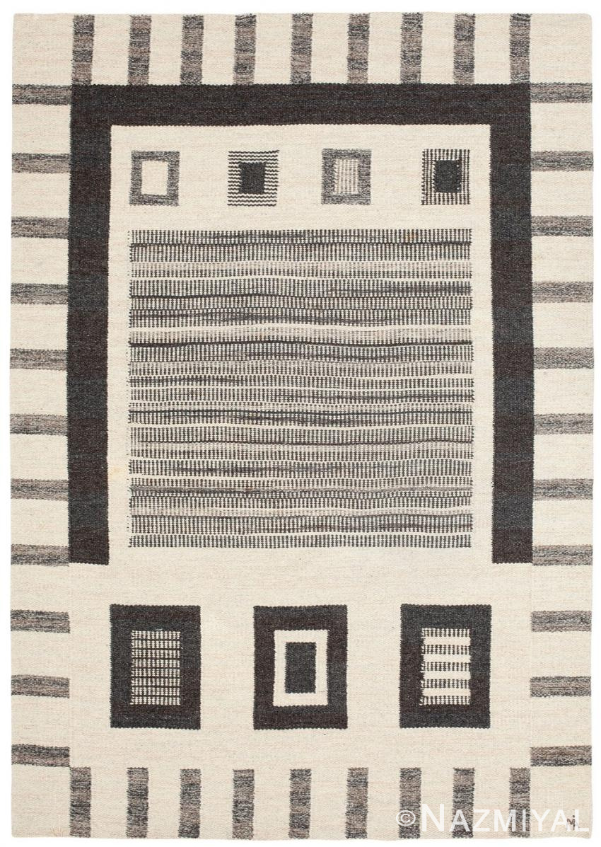 Vintage Swedish Scandinavian Rug 45511 Nazmiyal Antique Rugs