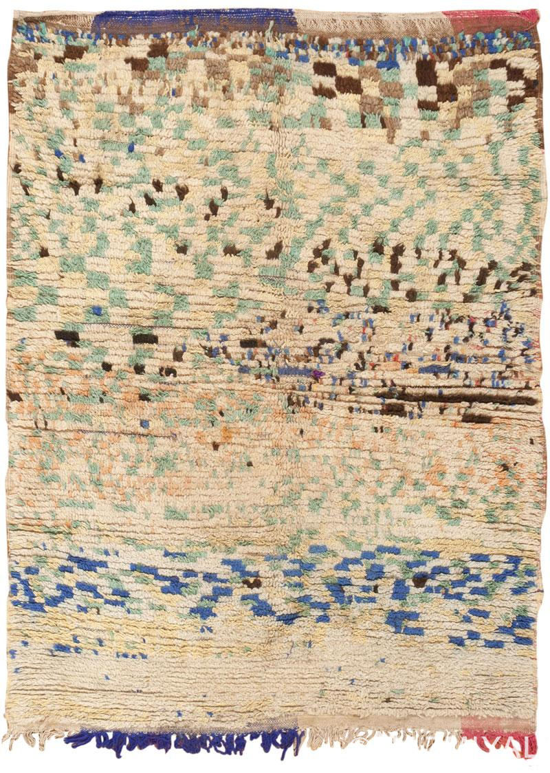 Vintage Moroccan Rug 45615 Detail/Large View