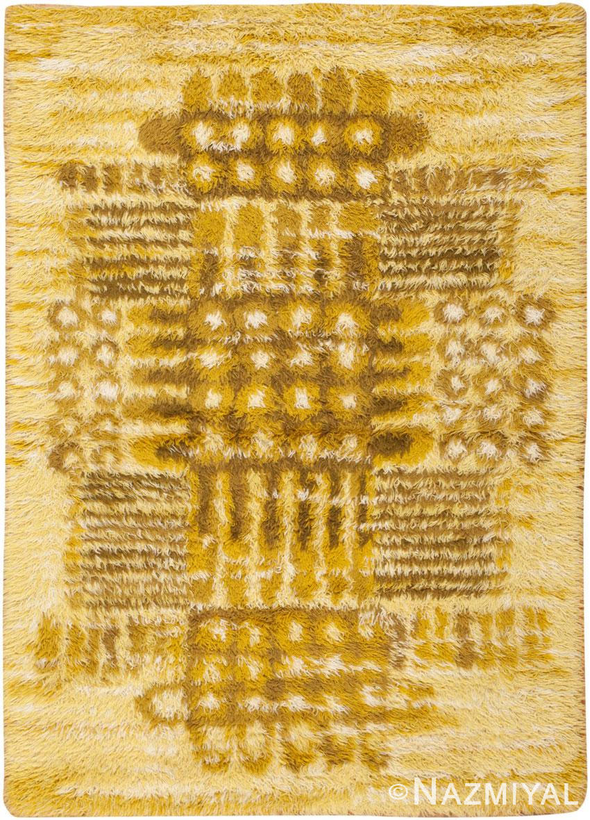 Vintage Rya Rug 45650 Detail/Large View