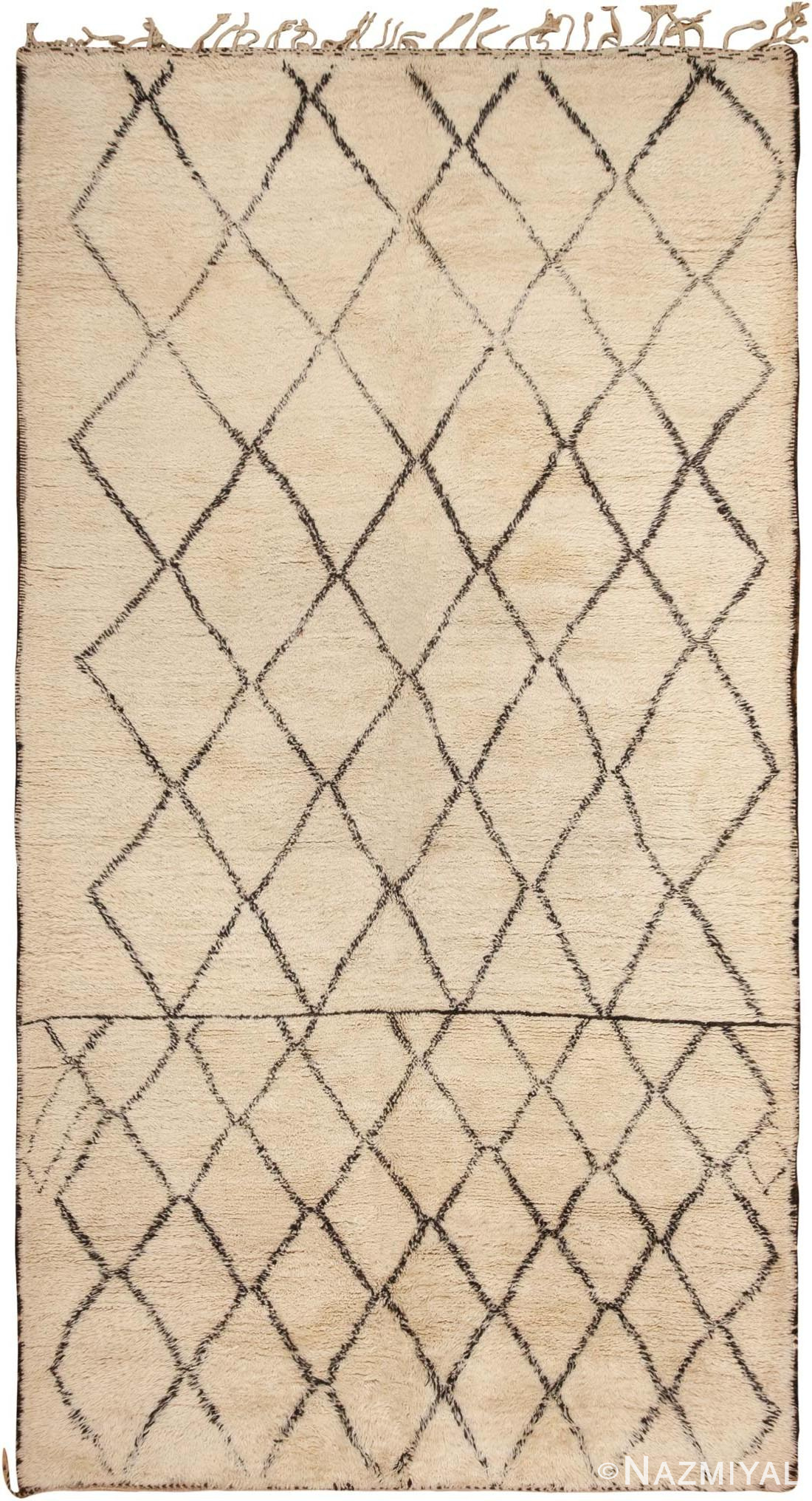 Vintage Morrocan Rug 45681 Detail/Large View