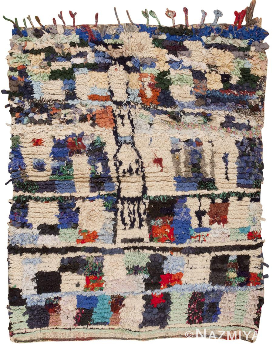 Vintage Moroccan Rug 45692 Detail/Large View
