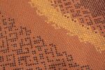 Weave detail vintage Swedish Rya rug 45531 by Nazmiyal