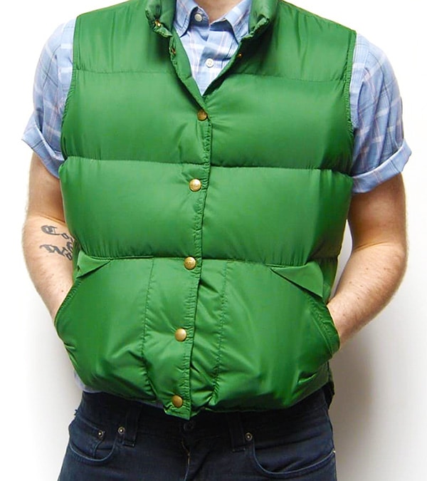 Green Winter Vest Green Winter Vest - Nazmiyal