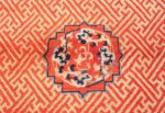 Close-up Antique Tibetan rug 45640 by Nazmiyal