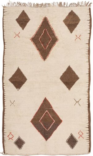 Vintage Moroccan Rug 45618 Detail/Large View