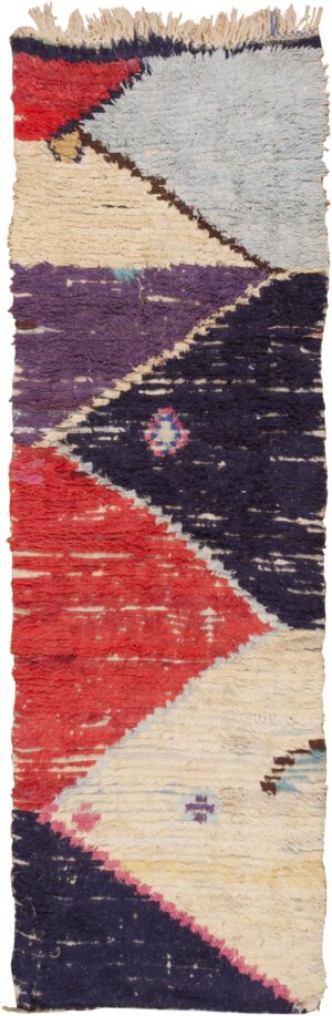Vintage Moroccan Rug 45725 Detail/Large View
