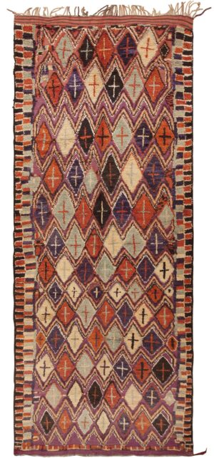 Vintage Moroccan Rug 45758 Detail/Large View