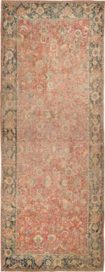 Oversized Antique 17th Century Persian Esfahan Oriental Rug #44143 by Nazmiyal Antique Rugs